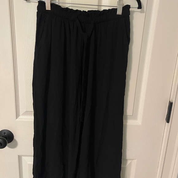 Size XS Linen waistband with tie pants - Picture 2 of 2